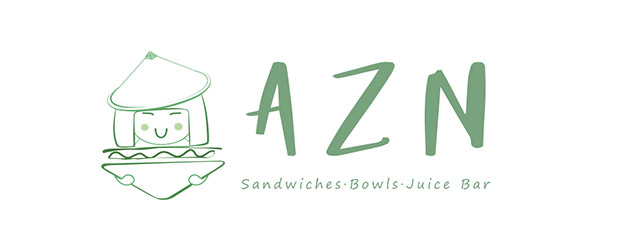 AZN SANDWICH BAR logo