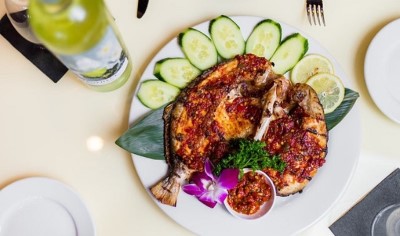 Ikan Bawal Bakar Pedas Image