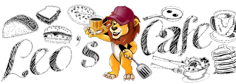 LEOS CAFE logo