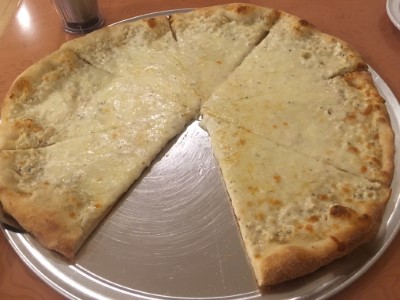 Medium 12inch White Pizza Image
