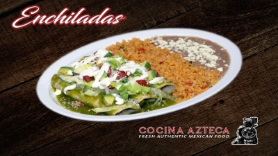 Enchiladas (3) Plato Image