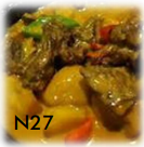 N27. Beef Chuck w. Curry in Pot 咖哩牛腩煲 Image