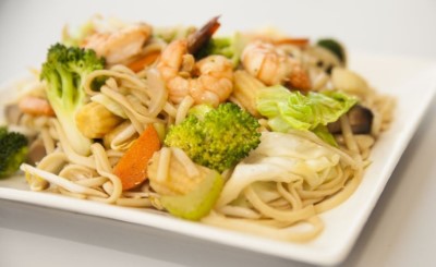 Green Curry Chow Mein Image