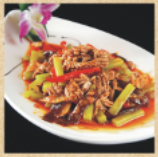 Stir Fry Pork Kidney with Pickled Pepper 火爆腰花 Image