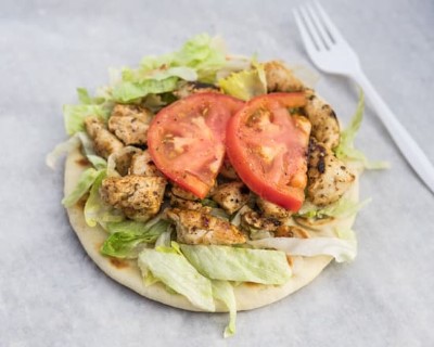 9. Grilled Chicken Pita Combo Meal Image