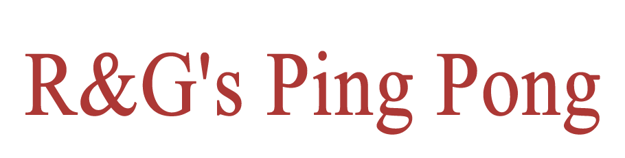 R&G's Ping Pong logo