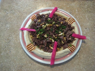 Beef Hummus Image