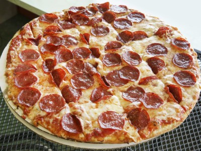 Cheesy Pepperoni Pizza Image