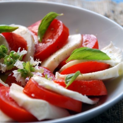 Fresh Mozzarella Plate Image