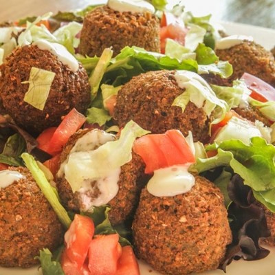 Baked Falafel Appetizer Image