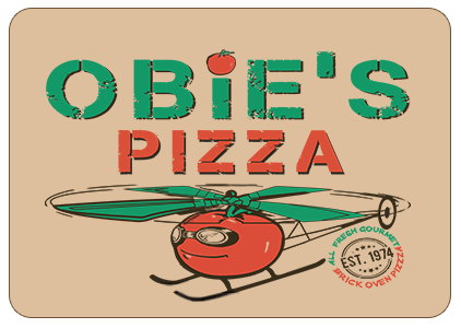 Obie's Pizza logo