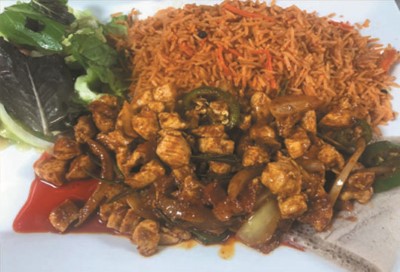 Awaze Chicken with Kabssa Rice Image