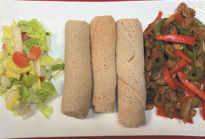 Lamb Mushroom Tibs Image