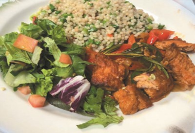 Kuskus with Salmon Image