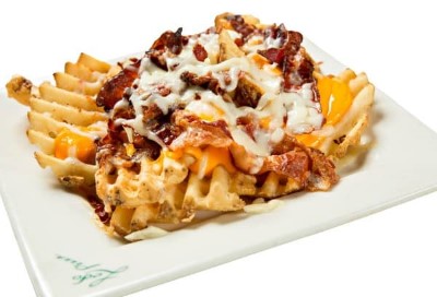 Baked Cheese Fries with Bacon Image