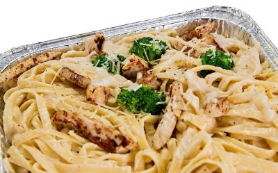 Chicken and Broccoli Fettuccine Alfredo Image