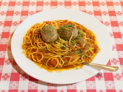 Spaghetti Meatballs Image