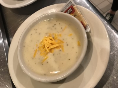 Soup, Salad, Bread Image