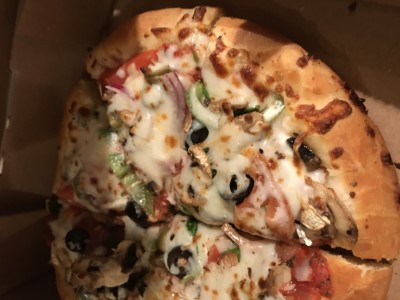 Lunch 3-Topping Pizza Image