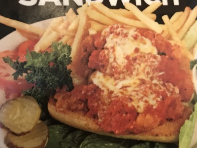 Chicken Parmigiana Sandwich Image