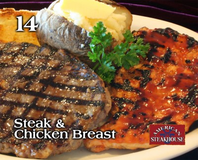 Steak & Chicken Breast Image