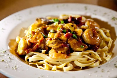 Sergio's Gulf Shrimp Pasta Image