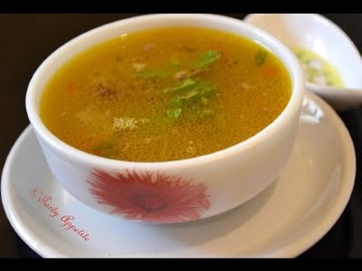 Chef's Special Mutton Bones Rasam Soup Image