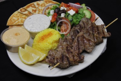 Lamb Kebab Plate Image