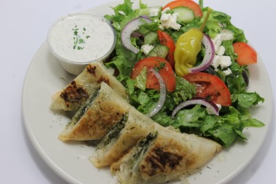 Spanakopita Plate Image