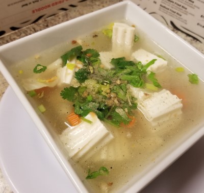 C1. Vegetable Tofu Soup Image