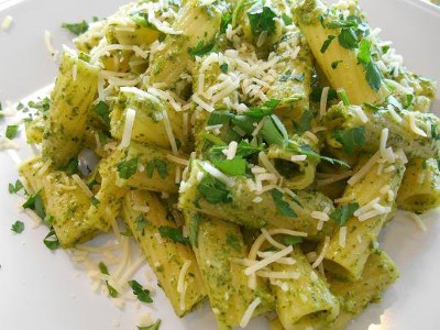 Pasta with Pesto Sauce Image
