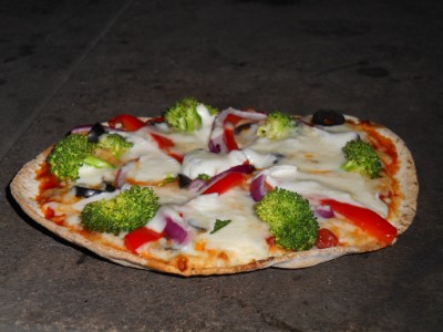 Pita Veggie Pizza Image