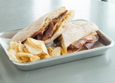 Spicy Tri-Italian Sandwich Image