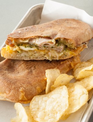 Pesto Sandwich Image
