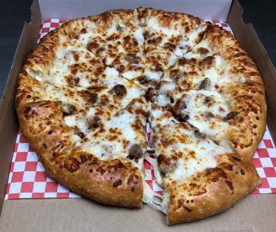 Stuffed Crust Cheese Pizza Image
