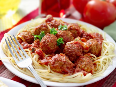 Spaghetti with Meatballs Image