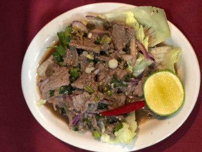 21. Nam Tohk (Spicy Beef Salad) Image