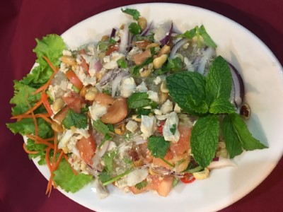 23. Yam Wun Sen (Spicy Clear Noodle Salad) Image