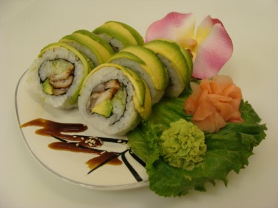 Green Dragon Roll Image