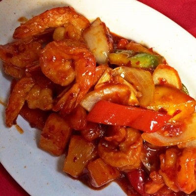 48. Sweet & Sour Prawns Image