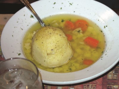 Matzo Ball Soup with Noodles Image
