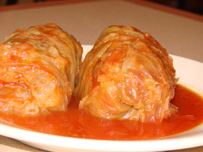 Sweet & Sour Stuffed Cabbage Image