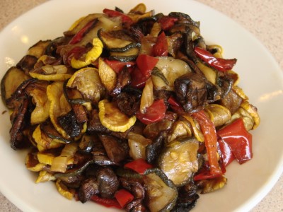 Roasted Balsamic Vegetables Image