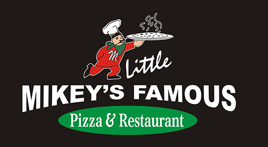 Mikey's Famous Pizza & Chicken logo