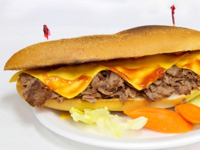 Philly Cheese Steak Sandwich Image