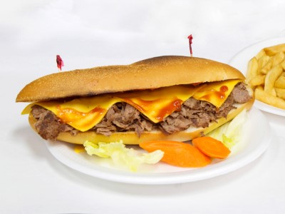 Philly Cheese Steak Combo Image