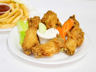 7 Piece of Chicken Wings Combo Image