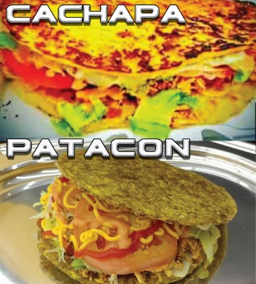 Patacon Plantain Sandwich (Chicken) Image