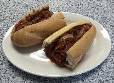 Sausage, Peppers & Onions Image