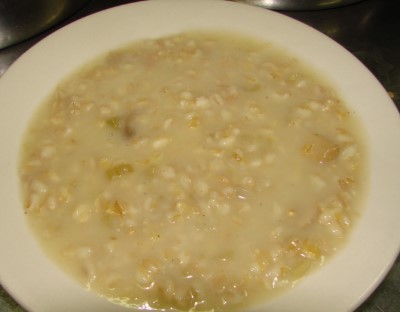 Mushroom & Barley Soup Image
